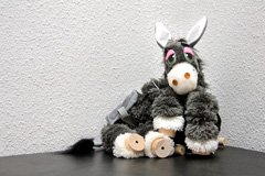 Flash sin difusor en interiores