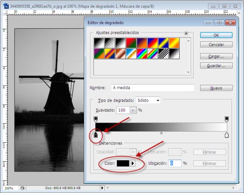 Atardeceres y Amaneceres en Photoshop - Paso 2