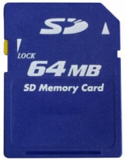 SD de 64 MB