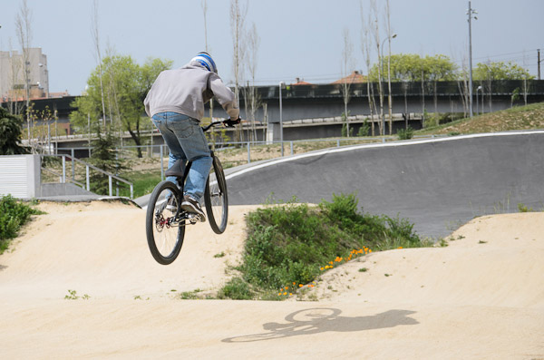 Congelando el movimiento - Bicicleta cross