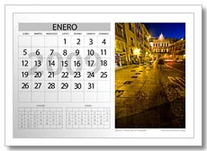 Calendario Photoshop 2009