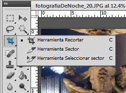 Herramientas Recorte y Sector