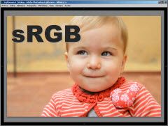Publica imágenes con perfil sRGB