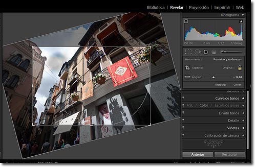 Overlay en Lightroom