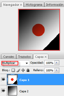 Fusión Modo Multiplicar