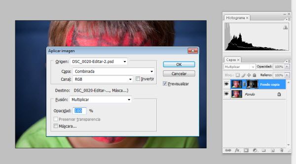Modo Fusión Multiplicar con Photoshop - 03