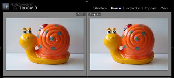 Perfiles de cámara en Lightroom - Antes y Después