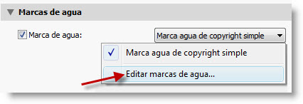 Marca de Agua - Lightroom