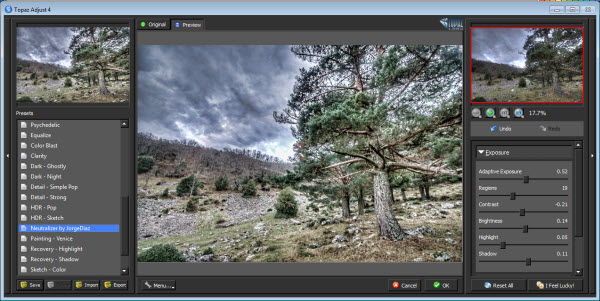 Ajustes HDR con Topaz - Paso 5