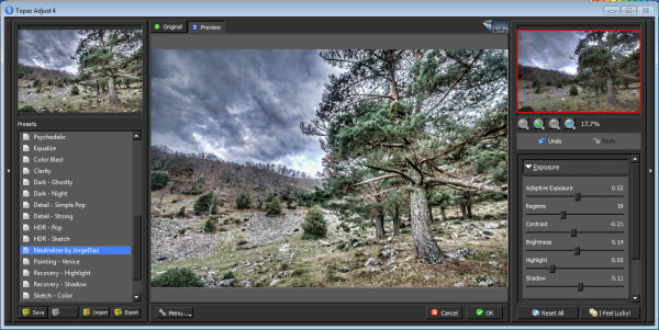 Ajustes HDR con Topaz - Paso 5