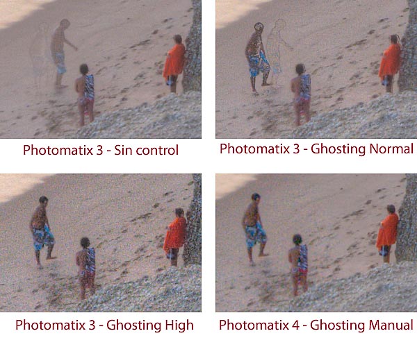 Comparativa Ghosting