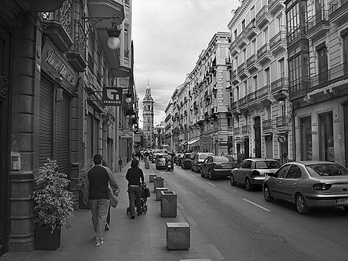 Resultado final después del retoque en blanco y negro