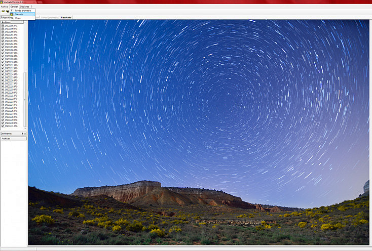 startrails