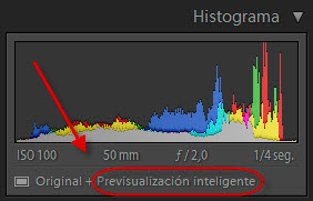 Histograma - Previsualización Inteligente