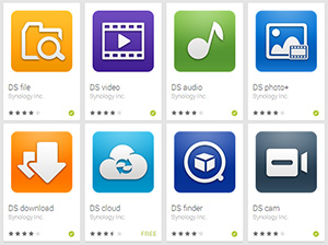 Aplicaciones Synology para Android