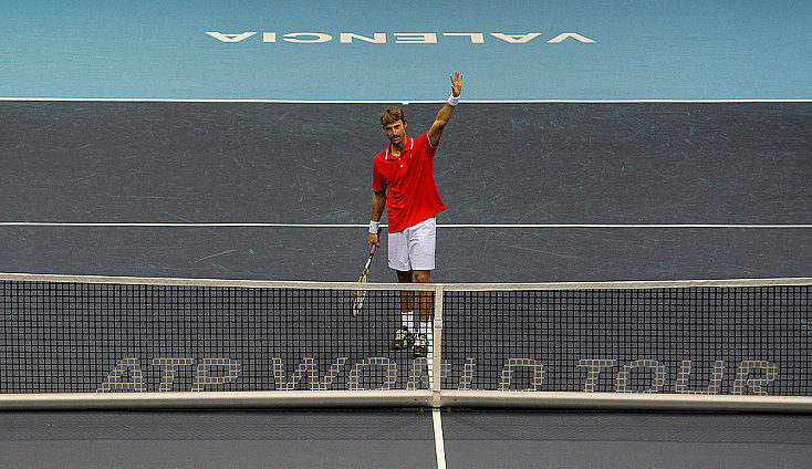 Último partido de Juan Carlos Ferrero como tenista profesional