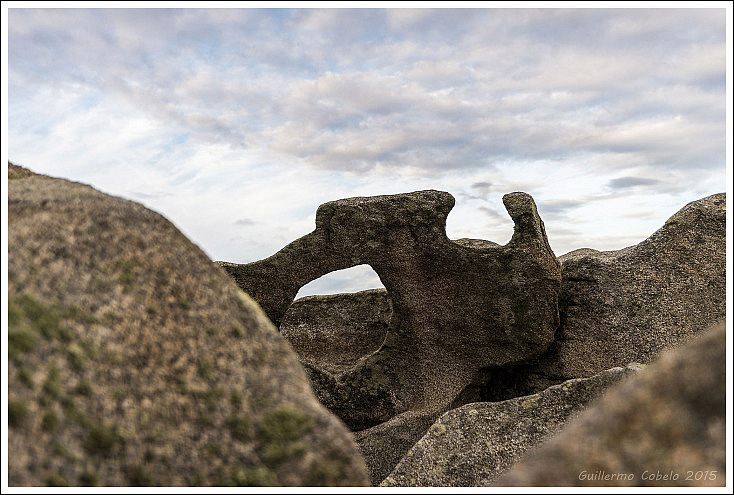 Es importante documentar el entorno, flora, fauna geología... en este caso, las rocas zoomórficas que se encuentran por la zona son muy llamativas. No se trata de fotografiarlas todas, tan solo de recordar la peculiaridad del lugar. 