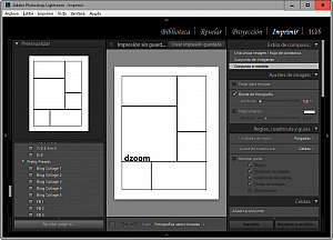 Presets módulo Imprimir en Lightroom