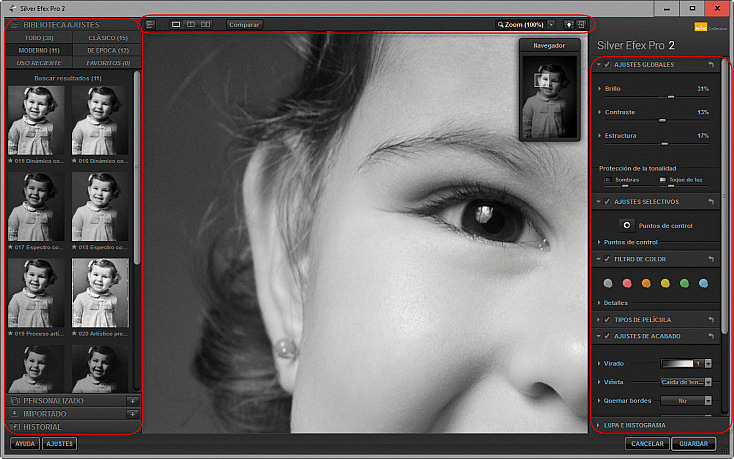 Captura Silver Efex Pro