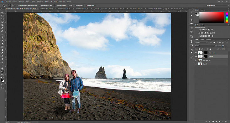 Cómo ampliar el fondo de una imagen fácilmente con Adobe Photoshop