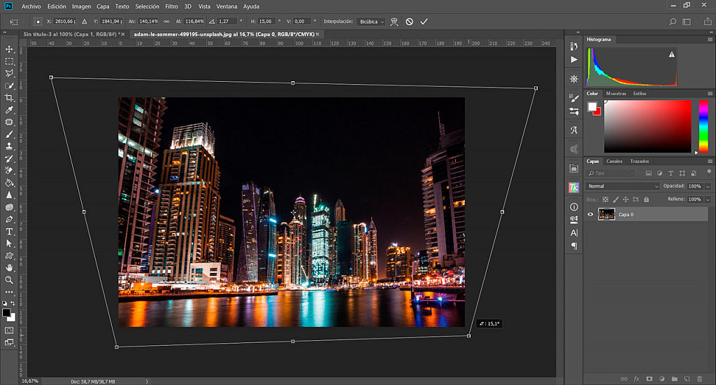 La Herramienta Transformación Libre de Photoshop: Todo lo que Necesitas