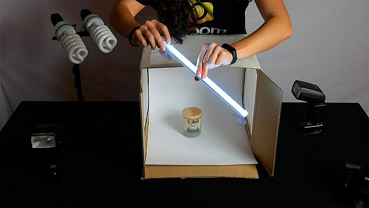 Construir una caja de luz económica para fotografía - TecnoEnt