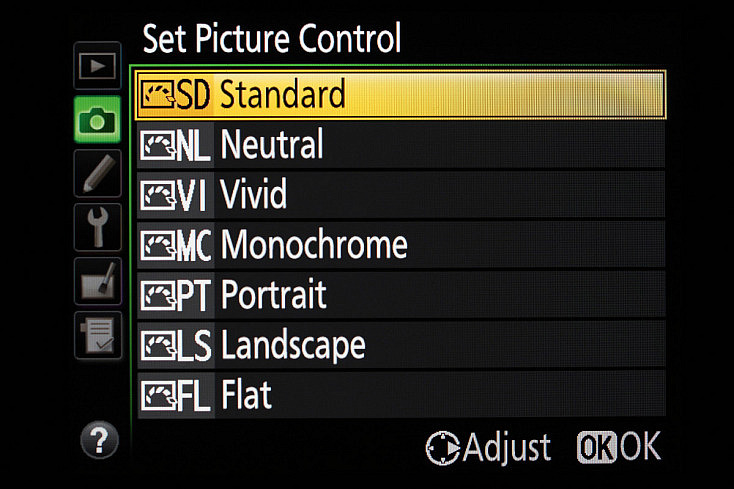 Nikon Picture Control