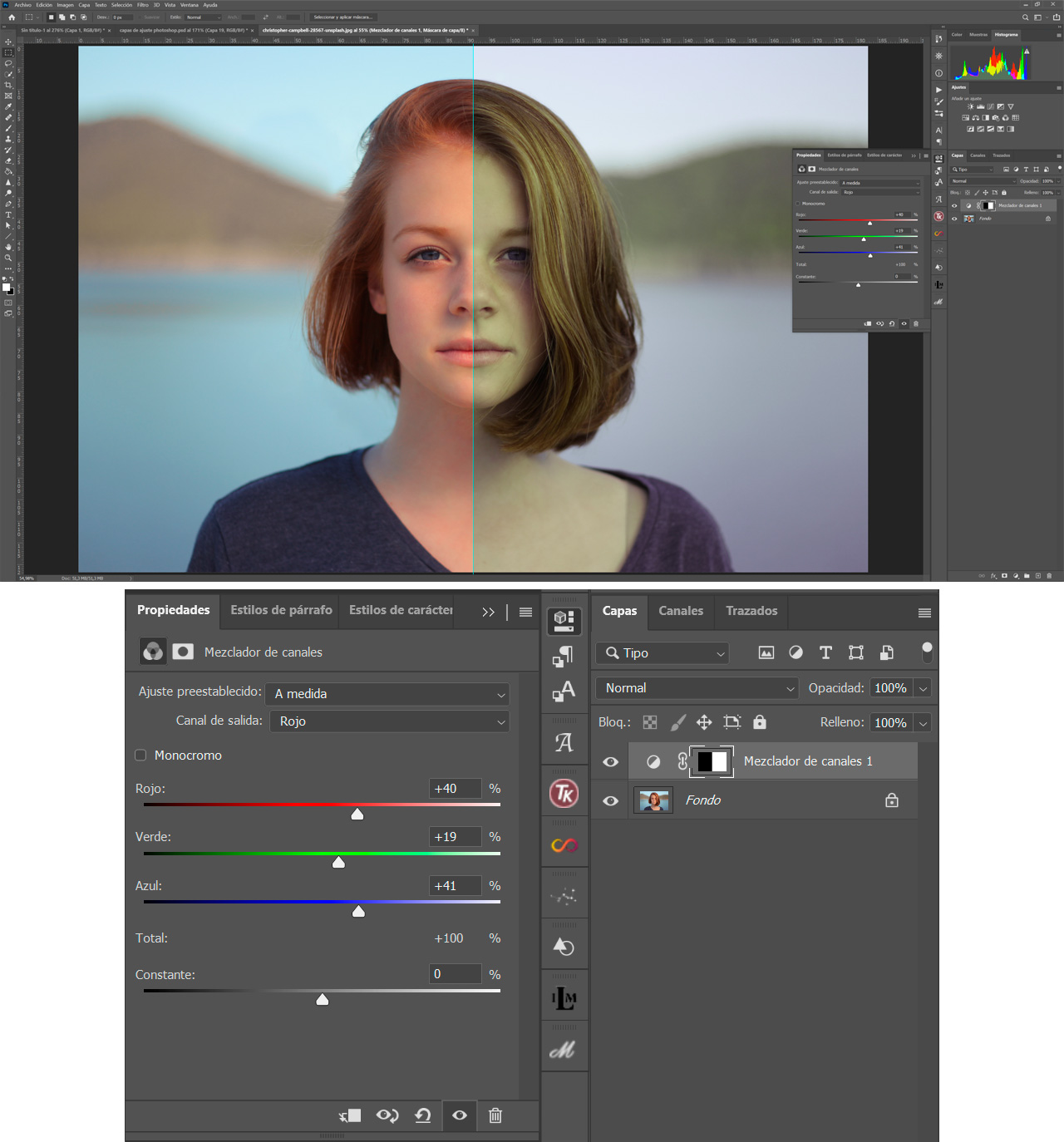 31ava clase: Trabajando con los ajustes de color.