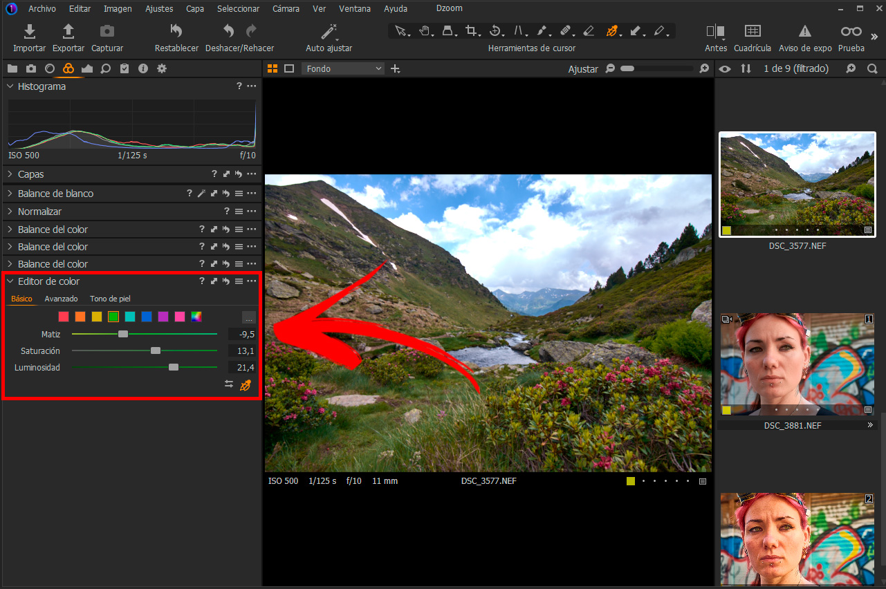 Conociendo Capture One Pro (V): Herramientas de Color