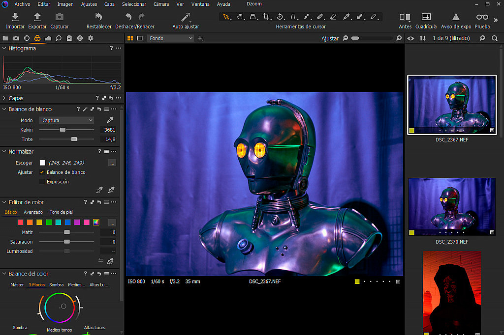Conociendo Capture One Pro (V): Herramientas de Color