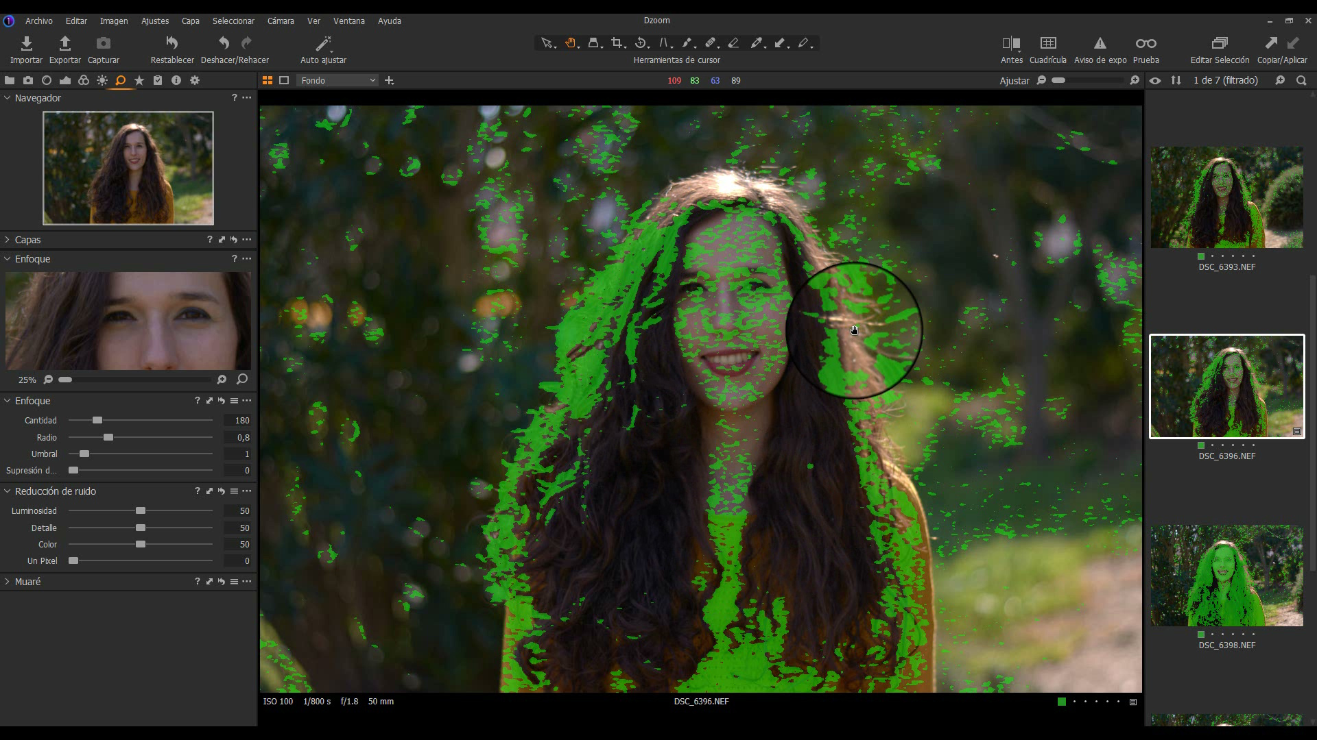 Conociendo Capture One Pro (VI) Nitidez, Niveles y Curva