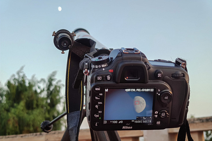 despensa Optimista forma Cómo Hacer Fotos a la Luna con un Telescopio Básico
