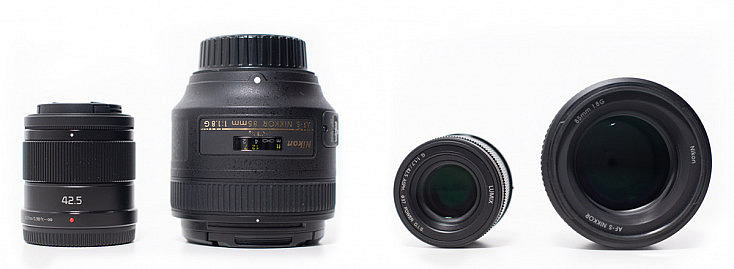 Panasonic 42.5mm f/1.7 vs Nikon 85mm f/18