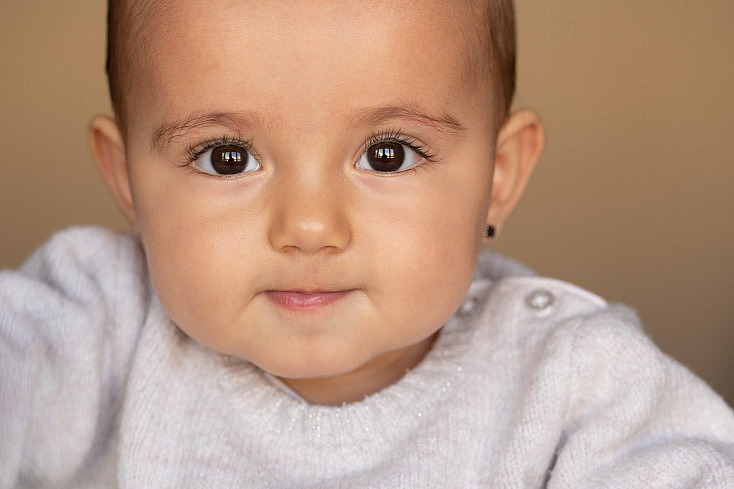 Retrato con catch light bien definido