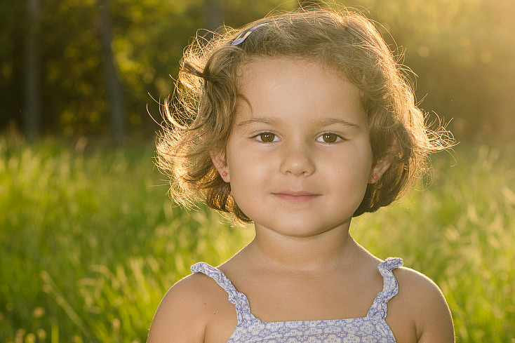 Retrato con flash